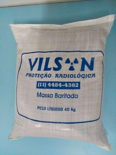 Como utilizar argamassa baritada para proteção radiológica?