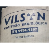 argamassa baritada de proteção radiológica valor Borba